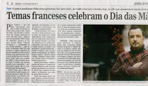 Chanson Française 2 – Gazeta de Piracicaba